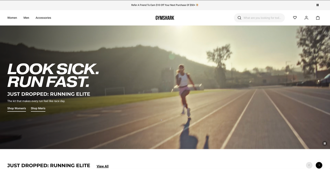 Gymshark Shopify Plus redesign case study by Liquid Lemon, 38% add-to-cart lift